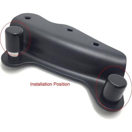 Aftermarket free shipping 2X Black Docking Hardware Covers For Harley Touring FLHR FLHX FLHT FLTR CVO