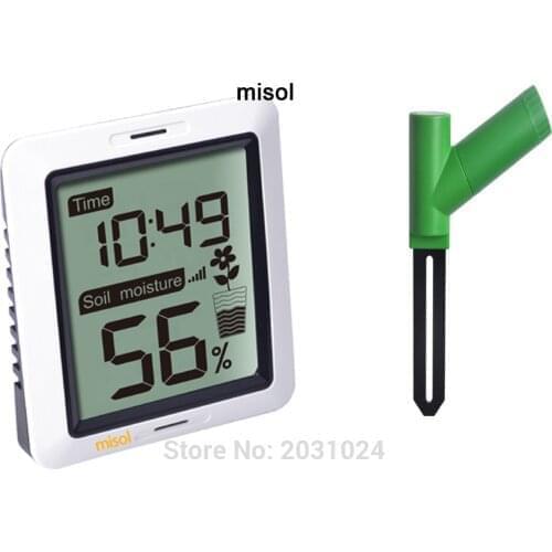 10pcs of Soil moisture monitor wireless battery powered, wireless soil moisture with display