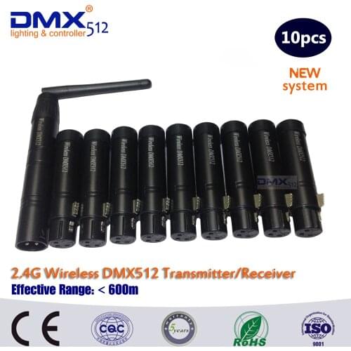COLORNIE Wireless DMX512 Receiver For DMX512 Stage Lights dmx512 Transmitter And Receiver Wireless DMX