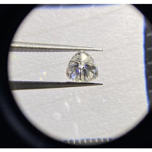Shine Bright 12*12mm Loose Trillion Cut Moissanite Diamond AAA Color DEF VVS GRA Certificate Popular Stone