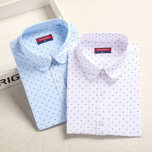 Dioufond Women's Cotton Shirts