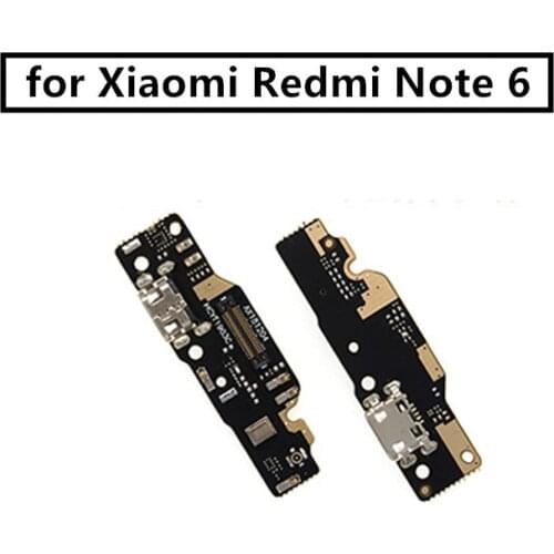 For Xiaomi Redmi Note 6 USB Charger Port Dock Connector PCB Board Ribbon Flex Cable phone screen repair spare parts