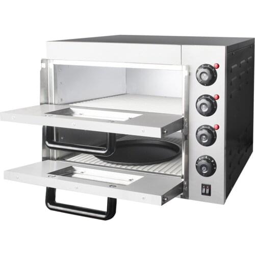 Electric Oven Double Layer Bread Pizza Tart Baking Oven Two Layers Horizontal Mechanical