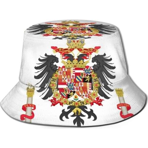 The Coat Of Arms Of V Unisex Fisherman Hats Cap V I Holy Roman Emperor Austria Spain Emperor Emperor