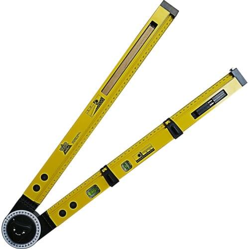 Loose Thread Plan Woodworking Scriber Compasses Slope Measurement Angle Instrument Hanging Painting Level Positioning Tools