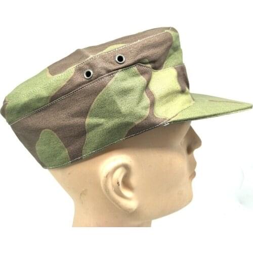 WWII WW2 GERMAN ARMY ELITE ITALIAN CAMO FIELD CAP MILITARY HAT Reproduction Military Store