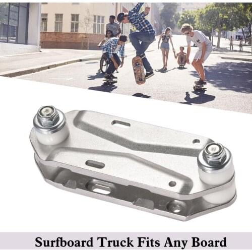 Skateboard And Rail Adapter Surfboard Truck Alloy Wear Resistance High Resilience SHR Shock Fits Any Board Replacement Parts