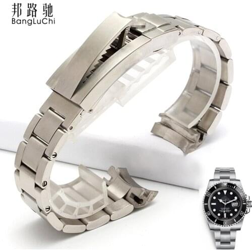 The stainless steel strap is used instead of the ghost King Rolex sea envoy type divers watch chain steel band 20mm21mm