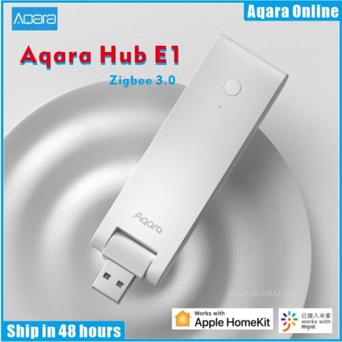 2021 Newest Aqara E1 Hub Gateway with Zigbee 3.0 Remote Control Home Work Mijia APP HomeKit Whole House smart Home System