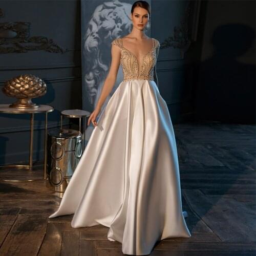 Wedding Dresses With Bowknot White Lace 26W Bridal Gowns vestido de noiva