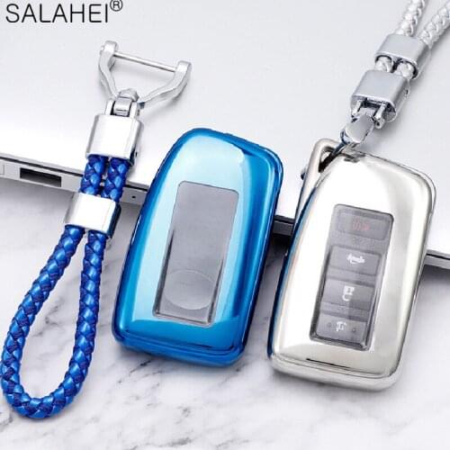 TPU Car Key Case Full Cover For Lexus NX GS RX IS ES GX LX RC 200 250 350 LS 450H 300H Car Protection Accessories Shell