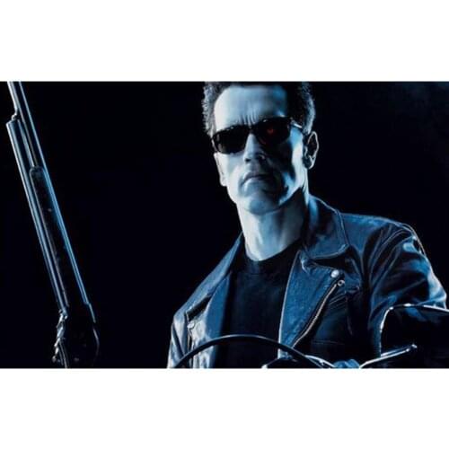 New 5D DIY Round/Square Diamond Painting"The Terminator"Movie poster 3D Embroidery cross stitch Mosaic Home Decor Art c11