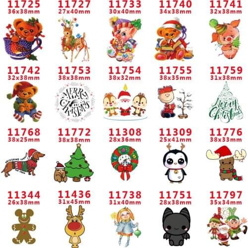 Free shipping 30 pcs planar resin ribbon christmas resin pr11741