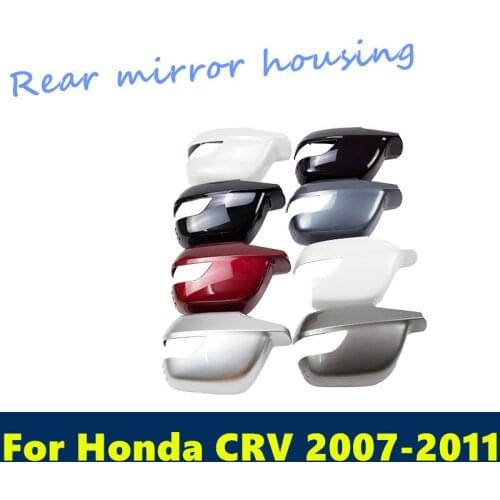 For Honda CRV 2007-2011 Car Rear-view Mirror Covers Shell Rearview Mirror Edge Guards Cover Exterior decoration car Accessories