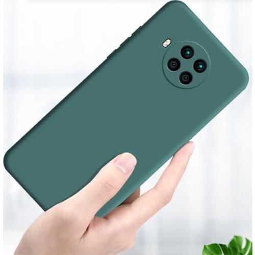 For Xiaomi Mi 10T Lite Case For Xiaomi Mi 10T Lite Cover Original Liquid Silicone Protetcive Phone Bumper For Xiaomi Mi 10T Lite