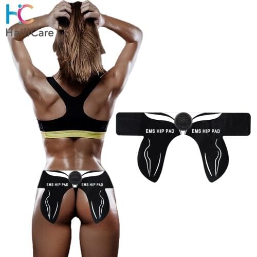 Electric Muscle Stimulator Multi-functional Smart EMS Hips Trainer Buttocks Abdominal Stimulator Fitness Body Slimming Massager