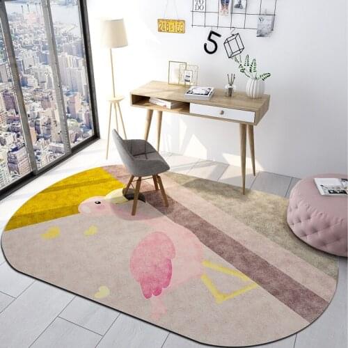 Carpet Creative Design Floor Rug Carpet Bedroom Office Chair Mat Bed Rug Nordic Decoration Lounge Carpet Living Room Rug