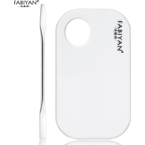 Makeup Nail Art Acrylic Palette Spatula Rod Gel Mixing Cream Pigments Foundation Eye ShadowStainless Cosmetic Manicure Tool set