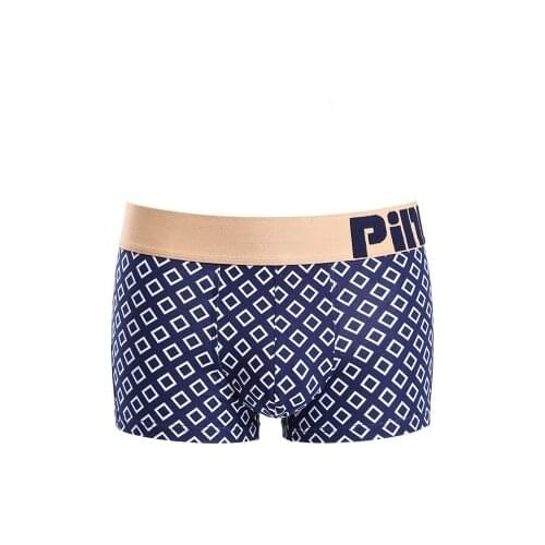 2020 Pink Hero Sexy Men Print Underwear Boxers Breathable Cotton Boxer Shorts Male Underpants Cueca Gay Penis Man Panties