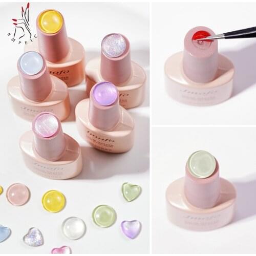 Japanese Style Nail Art Sticker Color Board Card Chart Transparent Glass Display Showing Tips UV Gel Polish Design Manicure Tool