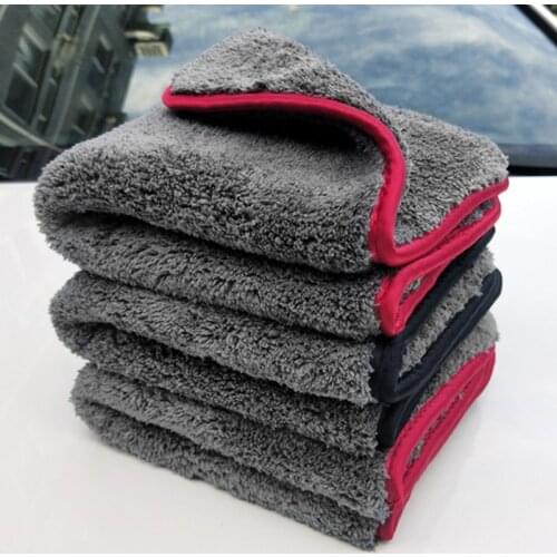 1200GSM Car Wash Car Detailing Microfiber Towel Car Cleaning Drying Cloth Thick Car Washing Rag for Cars Kitchen Car Care Cloth