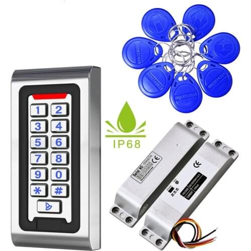 RFID IP68 Waterproof Stand Alone Metal Access Control Keypad