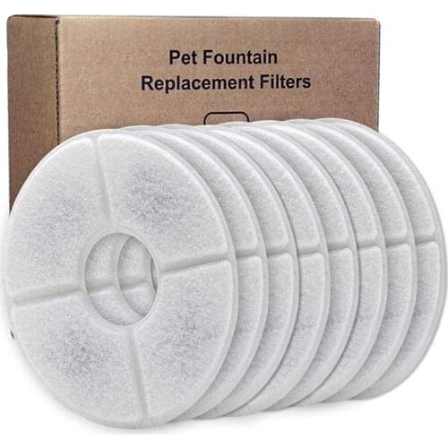 Pet Water Fountain Replacement Filter Activated Carbon Replacement Filter For Automatic Pet Water Dispenser