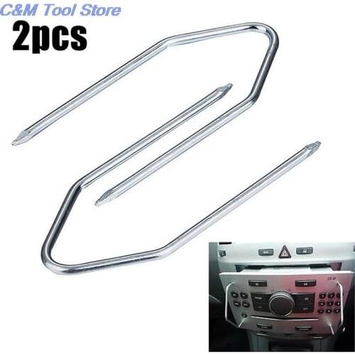2Pcs CD Changer Disassembly Tool Key Car Stereo Radio Removal Keys