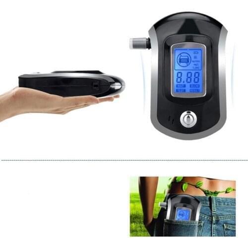 Hot Sale ALC Smart Breath Alcohol Tester Digital LCD Breathalyzer Analyzer AT6000