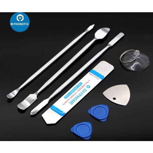 3/8pcs Universal Mobile Phone Repair Opening Tool Metal Spudger Pry Disassemble Crowbar for iPhone Laptop Phone Hand Tool Set