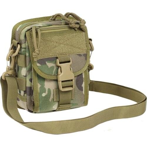1000D CORDURA Outdoor Sports Casual Shoulder Messenger Small Bag Molle EDC Magazine Pouch