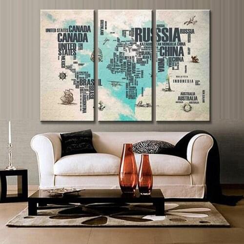 3Pieces Russion Map 5d full square round Diy diamond painting set Cross Stitch diamond embroidery needlework office decorZP-3709