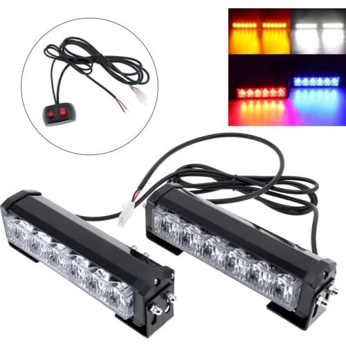 36W 12V Strobe Car Warning Light LED Daytime Running Emergency Light for Truck / Motorcycle / Car Hot