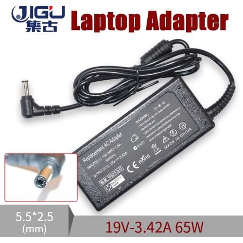 19V 3.42A 5.5X2.5mm AC Adapter For ASUS Charger a3 K50IJ K50i K52F a6000 f3 x50 x55 A3 A8 F6 F8 F83CR X50 X550V V85 A9T K501