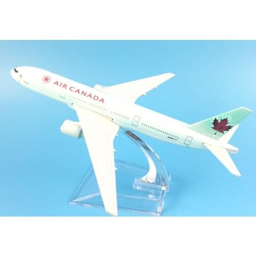 FREE SHIPPING 16CM AIR CANADA airline Boeing 777 METAL ALLOY MODEL PLANE AIRCRAFT MODEL TOY AIRPLANE BIRTHDAY GIFT