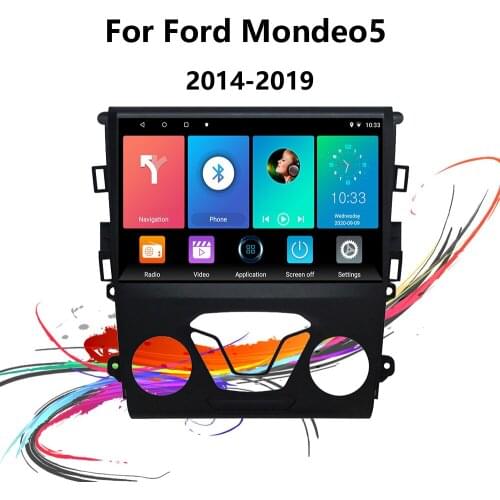 9 inch 2 din Car Multimedia Player Android 8.1 Wifi GPS Navigation For Ford Mondeo 5 2014 2015 2016 2017 2018 2019
