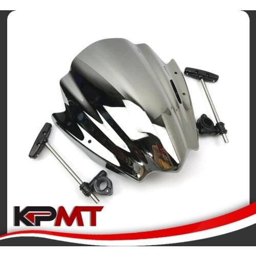 For 2001- 2009 2012 2014 2015 Yamaha FZ1 FZ1N FZ6 S2 FZ8 FZ8N FZ 1 6 8 Motorcycle Street Bikes Handlebars Windshield WindScreen