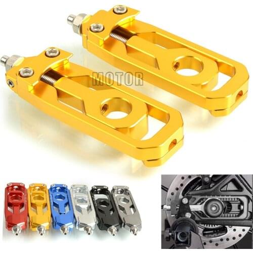 For Yamaha MT-09 TRACER/FZ-09/FJ-09 2013-2016 2014 MT09/FZ09/FJ09 Motorcycle Chain Adjusters Tensioners Catena Rear Axle Spindle