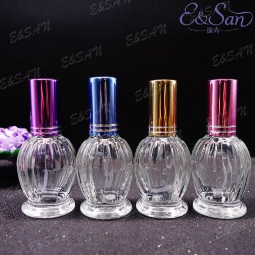 FX385-10ML New Fashion Transparent Glass Cosmetics Perfume Bottle Spray Glass Empty Bottle 100pcs/lot