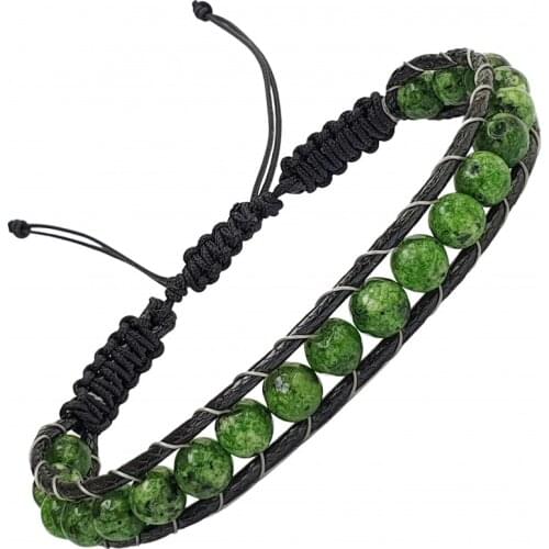 Haseris Gold Stone Bracelets