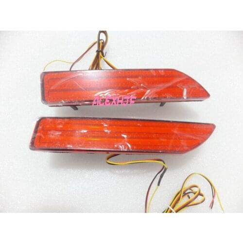 July King Car LED Bright Brake Lights + Night Running Lighs Case for Honda CR-V CRV 2007-09 and City 2012-14, LED Rear Fog Light