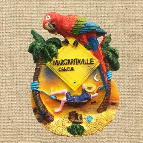 Lychee Mexico Cancun Fridge Magnet Famouse City Refrigerator Magnetic Sticker Travel Souvenirs Home Decoration