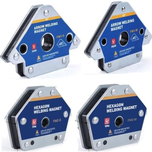 Magnetic Welding Holders Angle Soldering Arrow Positioner Fixture Ferrite Auxiliary Locator Tools FM1-2