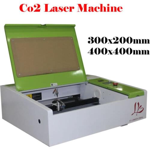 Mini Co2 Laser Engraver Machine 3020 4040 40W Engraving Cutting Machine with USB Sport LCD Panel and Honeycomb Board