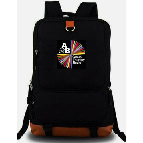 AB backpack Above Beyond daypack Trance DJ schoolbag Music print rucksack Satchel school bag Laptop day pack