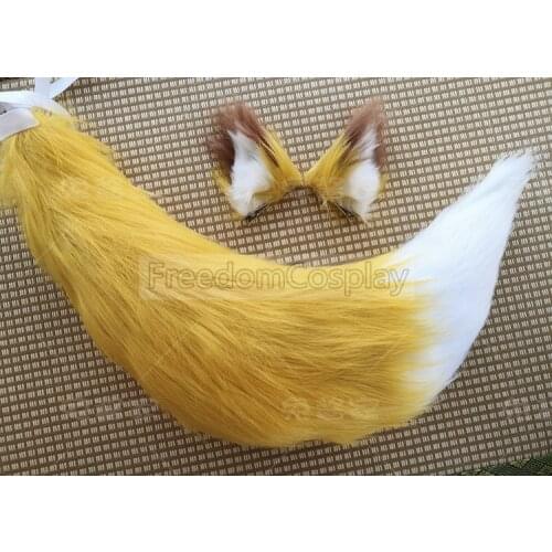 Sewayaki Kitsune no Senko-san Senko Cosplay ears with tail