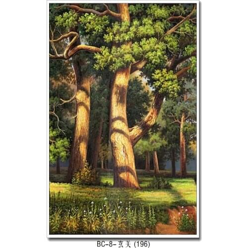 Modern Abstract Oil Painting Print on Canvas Russian Landscape Canvas Art Printing Canvas Print Wall Art Picture Hom Decor