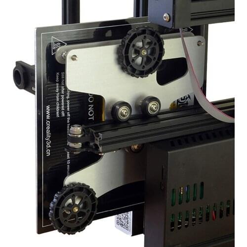 Light weight Type All Metal Y Carriage Plate with 3-point Leveling bar for DIY Creality Ender-3 ender-3s 3D printer