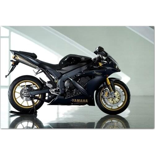 Yamaha YZF R1 Motorcycles Photo Wall Art Posters and Prints Canvas Painting For Living Home Decor