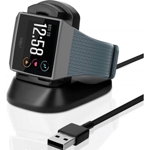 YSAGi Suitable for Fitbit Ionic Charger Adapter USB Charging Cable Replacement Smart Watch Charger Bracket